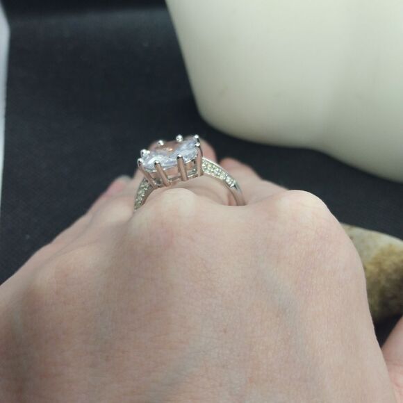 5 ct moissante diamond Ring - Picture 3 of 4